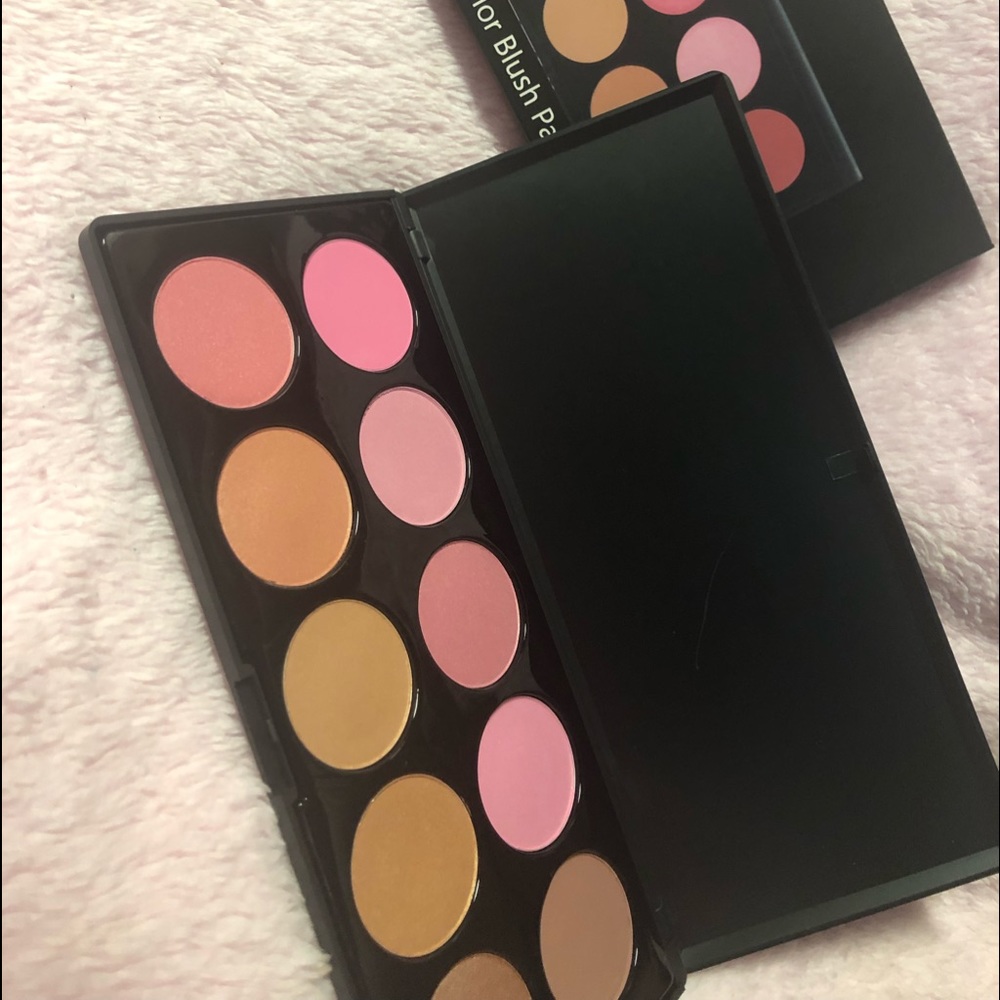 CROWN BRUSH 10 color blush palette
